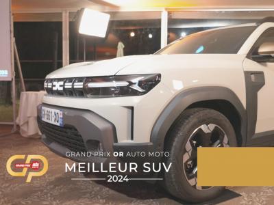 Prix du SUV de l'année Auto Moto : le Dacia Duster récompensé !