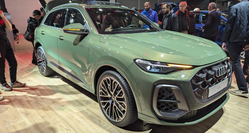 A5, Q5, A6 e-tron, RS3, Q6 Sportback e-tron, e-tron GT… pluie de nouveautés chez Audi au Mondial - Le stand Audi du Mondial de l'Auto est riche en nouveautés.