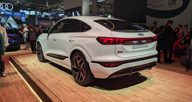 A5, Q5, A6 e-tron, RS3, Q6 Sportback e-tron, e-tron GT… pluie de nouveautés chez Audi au Mondial - Le stand Audi du Mondial de l'Auto est riche en nouveautés.