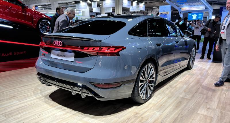 A5, Q5, A6 e-tron, RS3, Q6 Sportback e-tron, e-tron GT… pluie de nouveautés chez Audi au Mondial - Le stand Audi du Mondial de l'Auto est riche en nouveautés.
