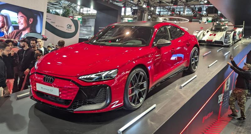 A5, Q5, A6 e-tron, RS3, Q6 Sportback e-tron, e-tron GT… pluie de nouveautés chez Audi au Mondial - Le stand Audi du Mondial de l'Auto est riche en nouveautés.