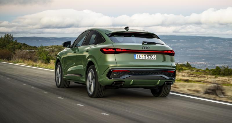Audi Q5 Sportback : la variante “coupé” du nouveau Q5 est avancée - Audi SQ5 Sportback