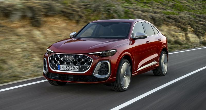 Audi Q5 Sportback : la variante “coupé” du nouveau Q5 est avancée - Audi SQ5 Sportback