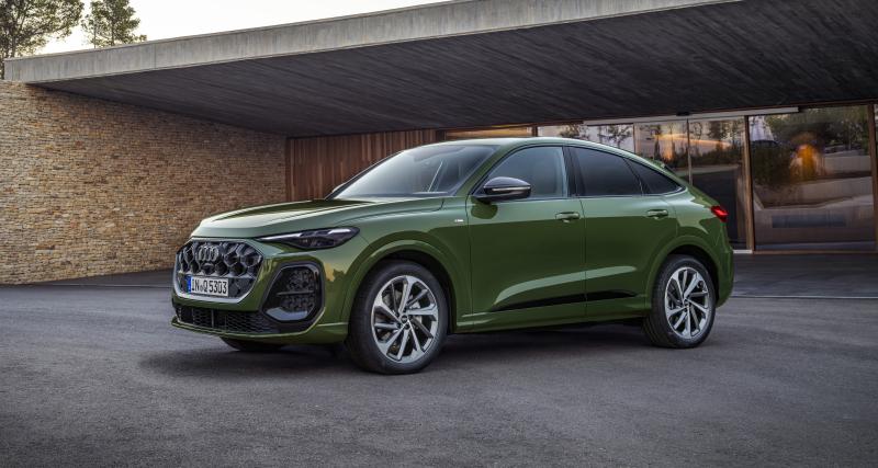 Audi Q5 Sportback : la variante “coupé” du nouveau Q5 est avancée - Audi SQ5 Sportback