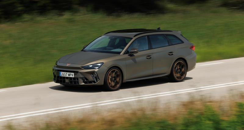 Essai Cupra Leon VZ : notre avis après 1000 km au volant de la compacte sportive ibérique - Cupra Leon restylée