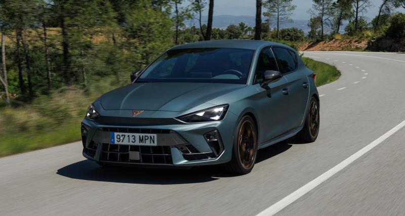 Essai Cupra Leon VZ : notre avis après 1000 km au volant de la compacte sportive ibérique - Cupra Leon restylée