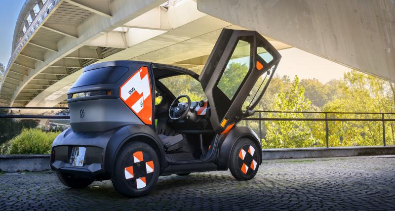 Essai Mobilize Duo : notre avis au volant de l’héritier du Renault Twizy - Nous avons pris en main le Mobilize Duo dans les rues de Rome, en Italie.