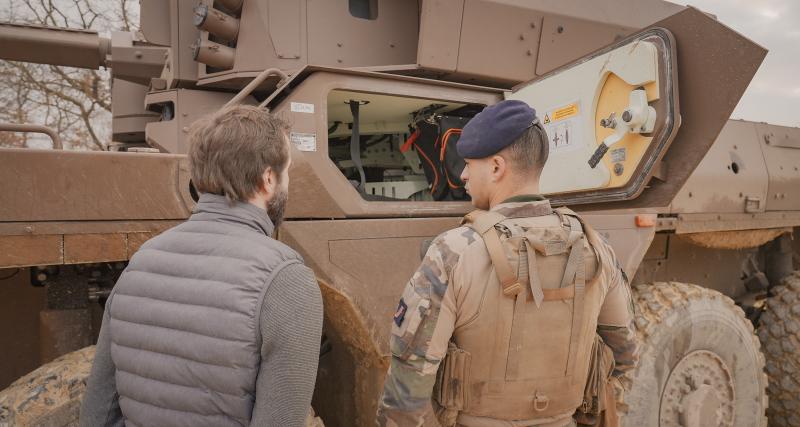 Exclusif : à bord de l'EBRC Jaguar, le nouveau "char" de l'armée française - EBRC Jaguar