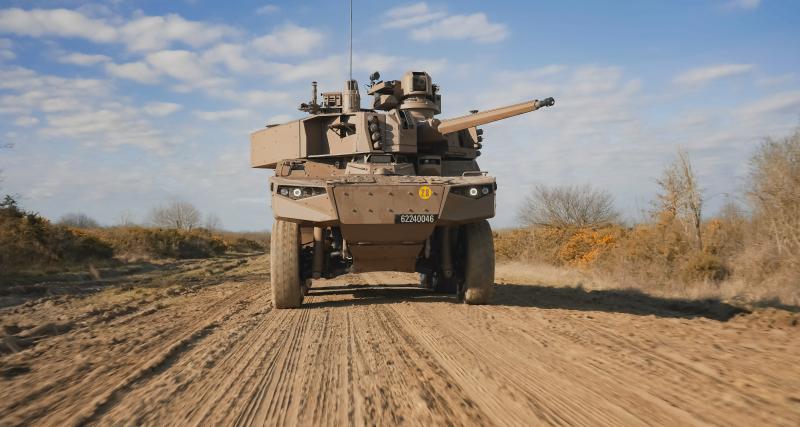 Exclusif : à bord de l'EBRC Jaguar, le nouveau "char" de l'armée française - EBRC Jaguar
