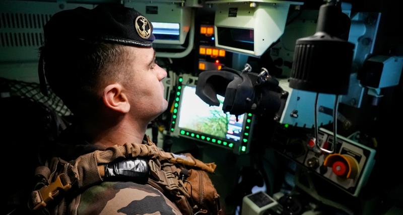 Exclusif : à bord de l'EBRC Jaguar, le nouveau "char" de l'armée française - EBRC Jaguar