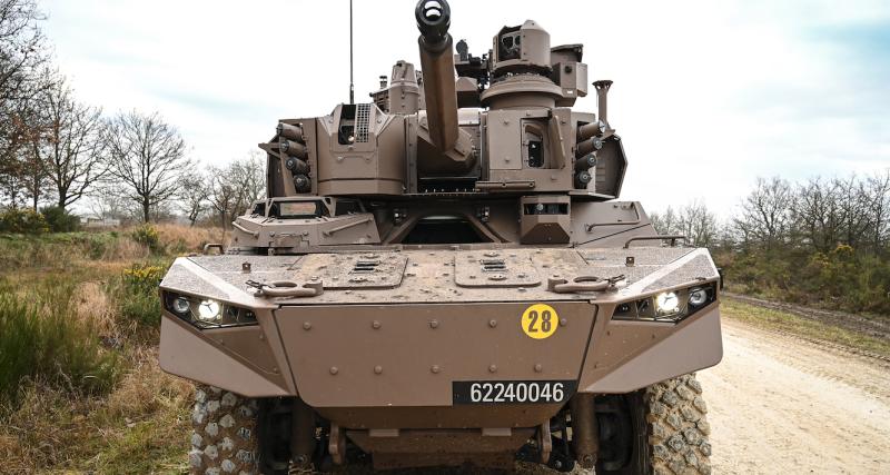 Exclusif : à bord de l'EBRC Jaguar, le nouveau "char" de l'armée française - EBRC Jaguar