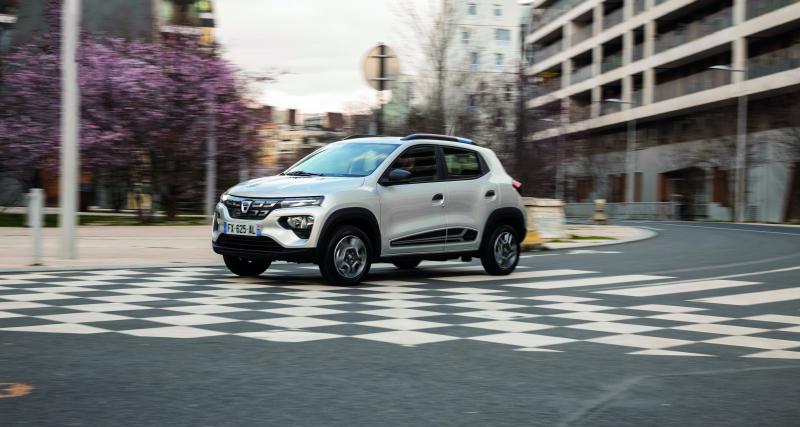 Occasions : 10 modèles électriques de 5 000 à 35 000 euros - Dacia Spring