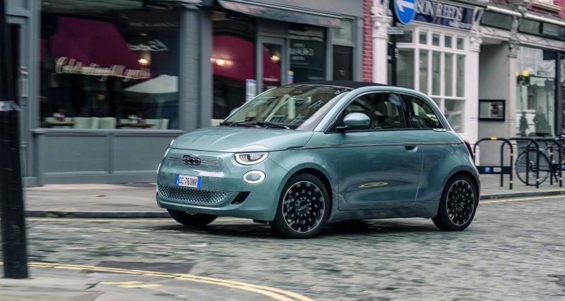 Occasions : 10 modèles électriques de 5 000 à 35 000 euros - Fiat 500e