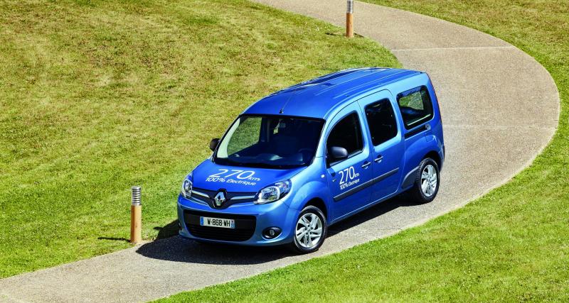 Occasions : 10 modèles électriques de 5 000 à 35 000 euros - Renault Kangoo II ZE vitré 5 places