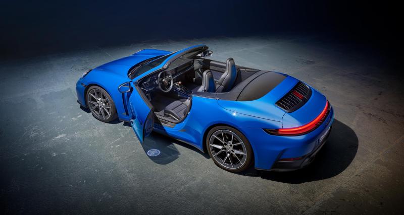 Porsche 911 Carrera T : la boîte manuelle survit, en coupé et en cabriolet ! - Porsche 911 Carrera T