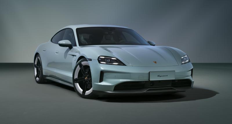 Porsche offre deux nouvelles versions au Taycan restylé - Porsche dévoile les Taycan 4 et Taycan GTS restylés.