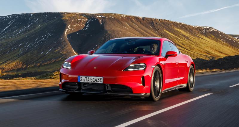 Porsche offre deux nouvelles versions au Taycan restylé - Porsche dévoile les Taycan 4 et Taycan GTS restylés.