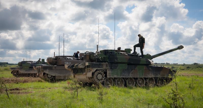 Reportage : à bord du nouveau char Leclerc, le XLR - Leclerc XLR