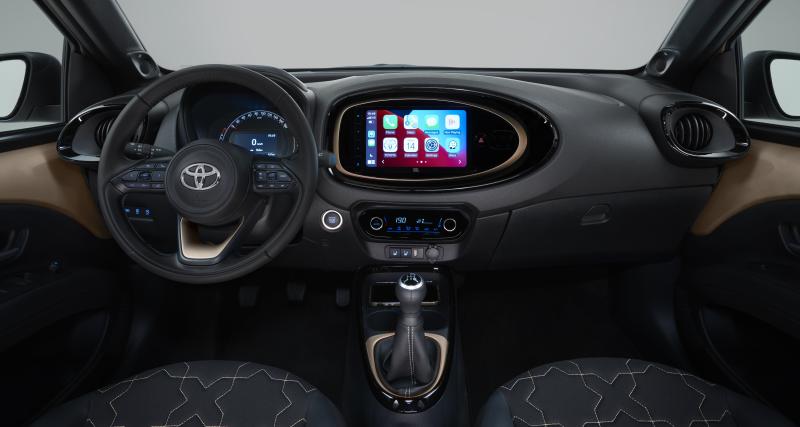 Voici à quoi devrait ressembler la Toyota Aygo X restylée - Notre illustration de la future Toyota Aygo X restylée.