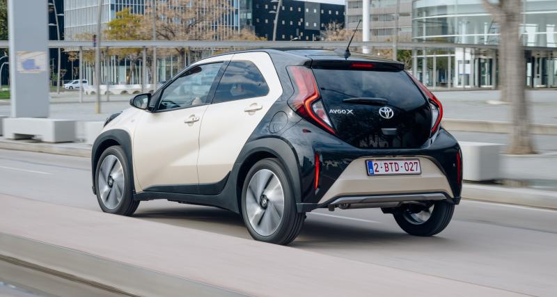 Voici à quoi devrait ressembler la Toyota Aygo X restylée - Notre illustration de la future Toyota Aygo X restylée.