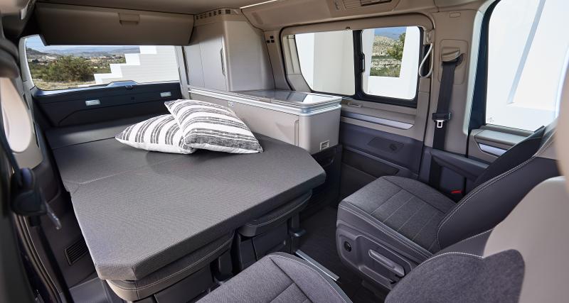 Volkswagen California : le van aménagé encore plus polyvalent et hybride rechargeable - Des aménagements retravaillés pour plus de praticité
